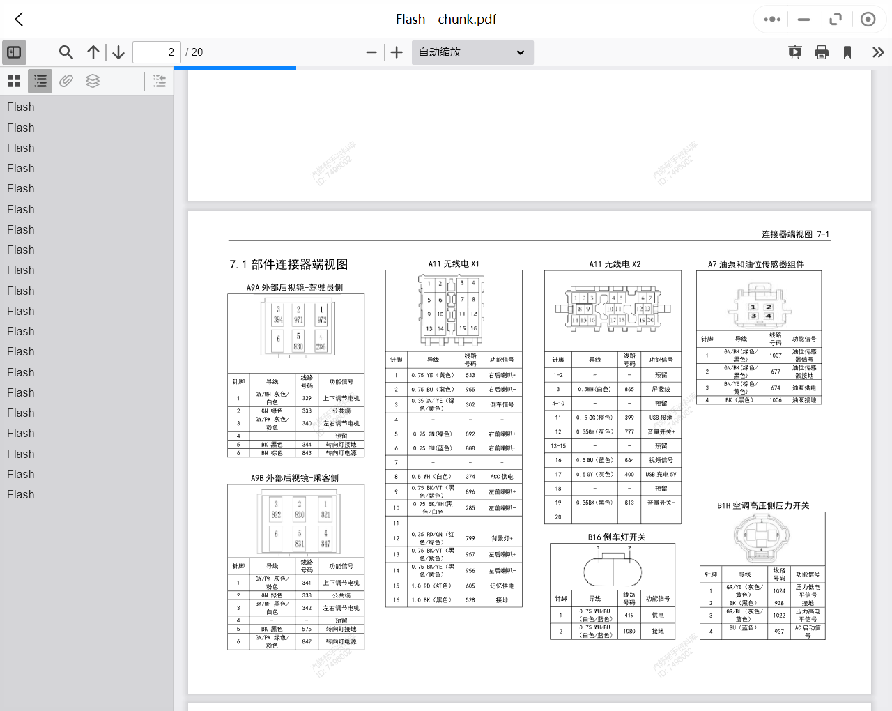 汽車維修資料庫